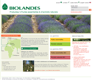 BIOLANDES, leader mondial de la production d'huiles essentielles et extraits v&eacute;g&eacute;taux naturels