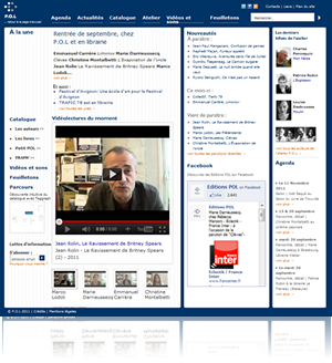 Site des &eacute;ditions POL